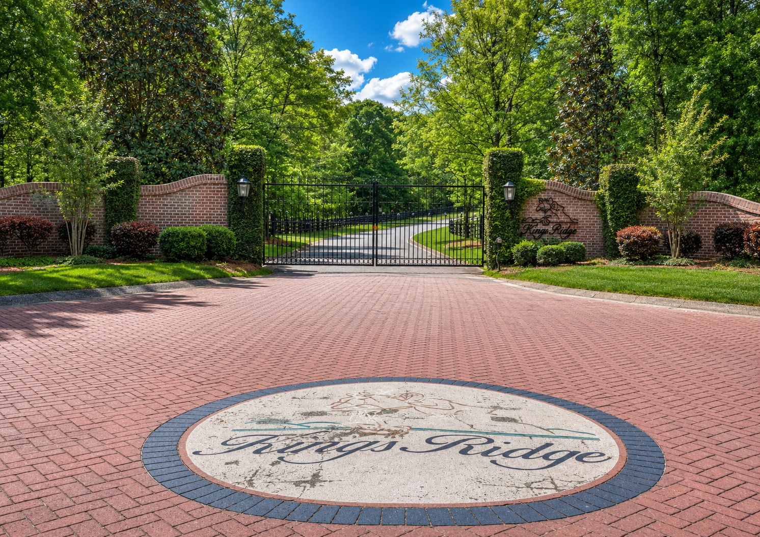 Kings Ridge entrance sign